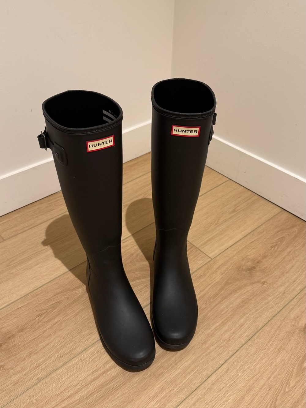Hunter Women's Original Refined Rain Boots - Black